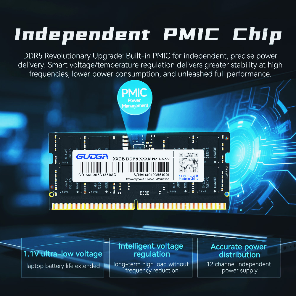 GUDGA DDR5 RAM 8GB 16GB 32GB D - Ddr5 8Gb のレビューと価格