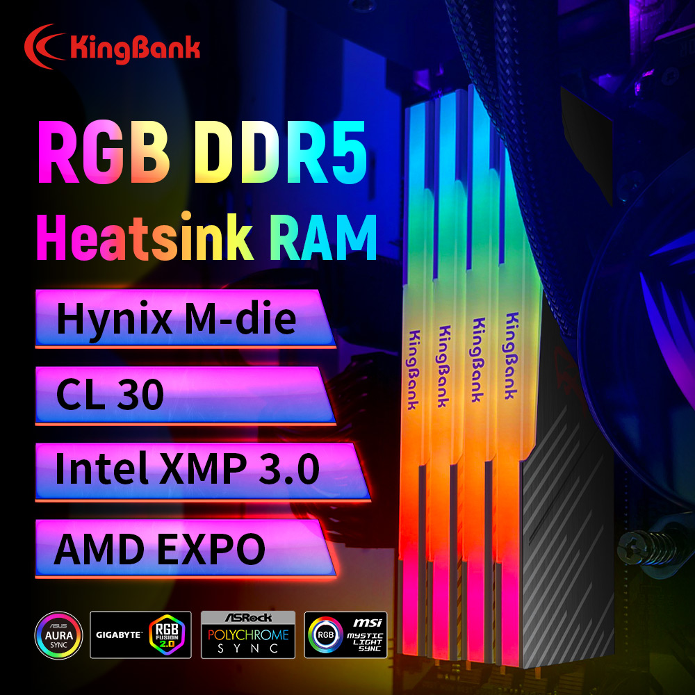 KingBank KRRB DDR5 RGB SoarBla - Ddr5 8Gb のレビューと価格