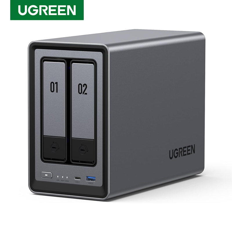 MAF UGREEN NASync DXP2800 2ベイデ - Ddr5 8Gb のレビューと価格