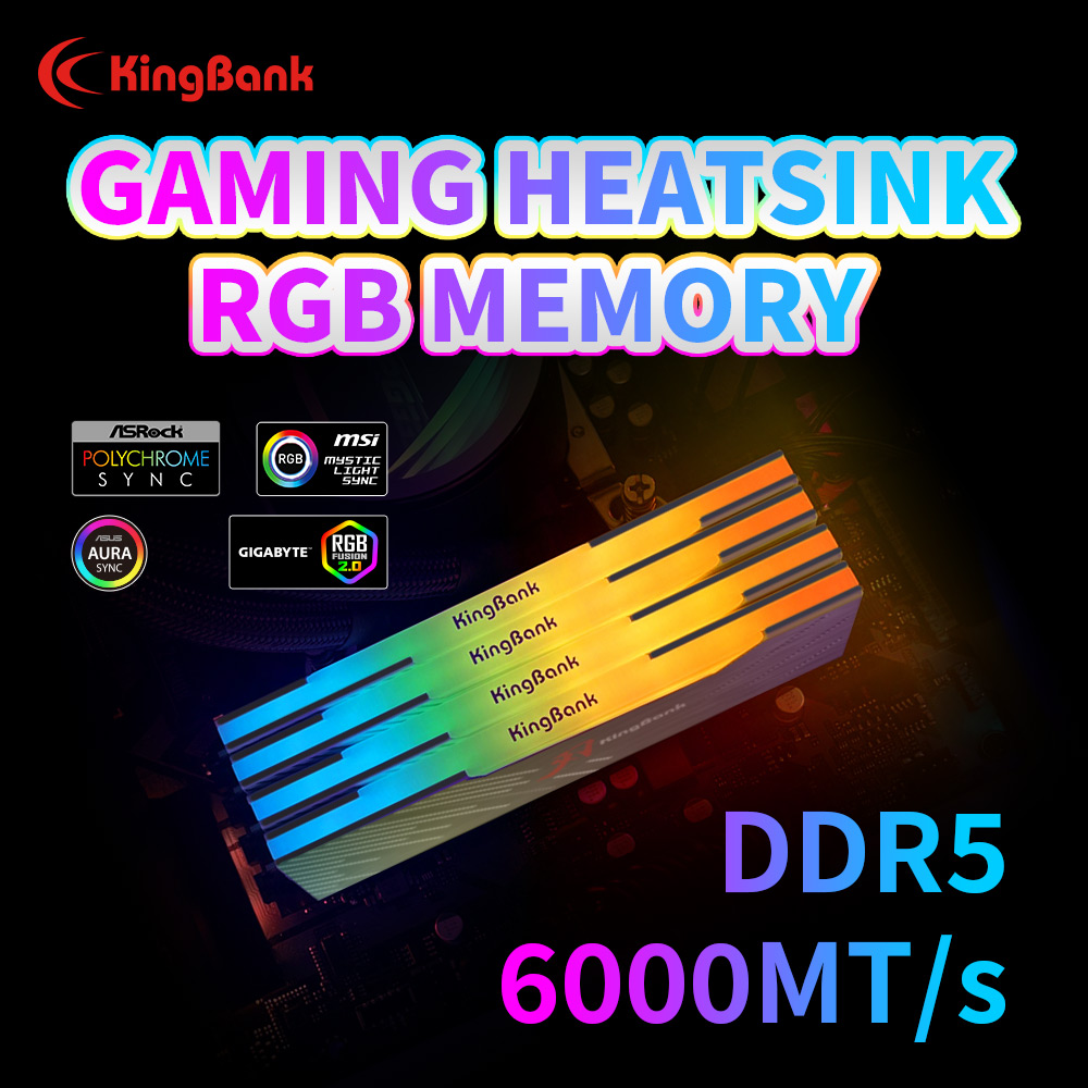 KingBank KRRB DDR5 RGB 16GB /1 - Ddr5 6000Mhz のレビューと価格